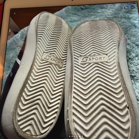 Men’s bundle of 2 used gently worn sneakers, blue and grey lace ups - Picture 5 of 12